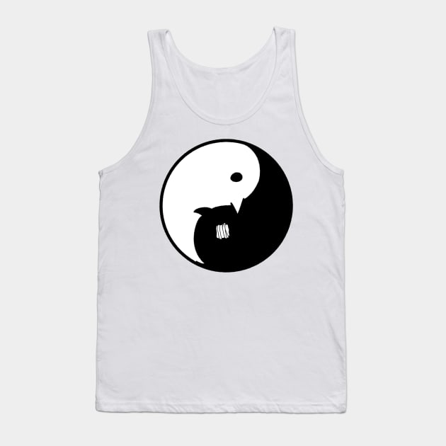 Goodnight  Oyasumi Punpun - Yin Yang Tank Top by Kanalmaven